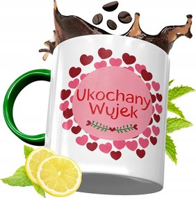 Zöld Bögre Nagybácsinak Tökéletes Ajándék fényképes nyomtatással