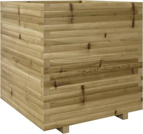 vidaXL impregnált fenyőfa kerti virágláda 70 x 70 x 72,5 cm