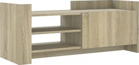 vidaXL sonoma tölgyszínű szerelt fa TV-szekrény 100 x 35 x 40 cm