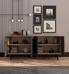 Latina Modern 180 - Sapphire Oak, Anthracite