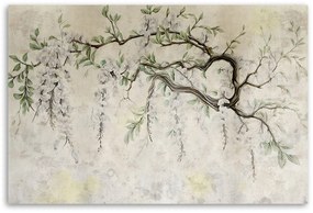 Gario Vászonkép Minimalista hegymászó virágok Méret: 100 x 70 cm