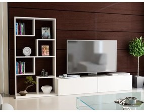 TV szekrény Bare - White