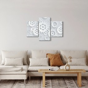 Kép - fogaskerekek (90x60 cm)