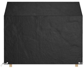 2 db polietilén kerti padhuzat 8 fűzőlyukkal 160x70x70/88 cm