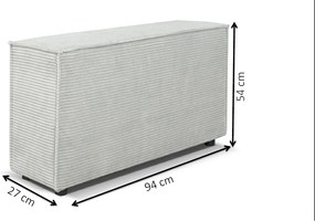 Sarokkanapé Cuboid L (bézs) (J). 1071639