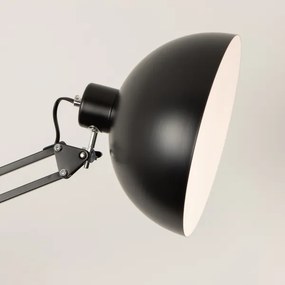 Brilagi - Hajlítható állólámpa TASKER 1xE27/60W/230V 157 cm fekete