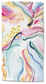 Bársony strandtörölköző 100x180 cm Magic – Good Morning