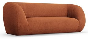 Narancssárga buklé kanapé 210 cm Essen – Cosmopolitan Design