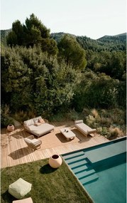 Natúr színű akácfa kerti kanapé Catalina – Kave Home