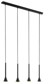 Eglo 97605 - LED Csillár zsinóron CORTADERAS 4xGU10/5W/230V