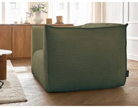 Zöld buklé fotel Giorgia – Bobochic Paris