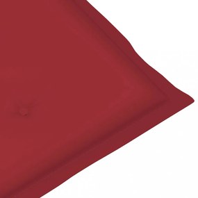 2 db dönthető tömör akácfa kerti szék párnákkal