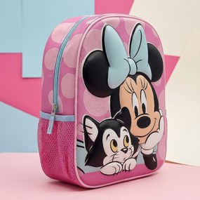 Disney Minnie Figaro 3D hátizsák, táska 30 cm