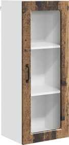vidaXL Konyhaszekrény polcokkal Öreg fa 40 x 31 x 100 cm Faanyag