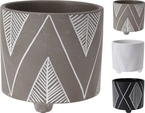 Virágtartó Fedél Beton Lábakon MIX