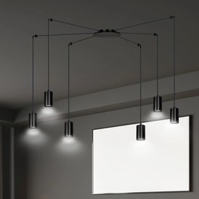 Emibig modern függeszték traker fekete emi524/6