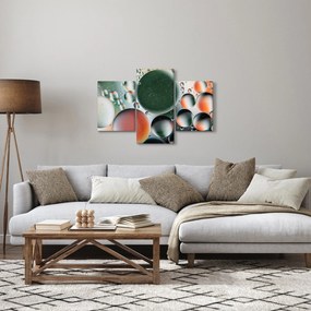 Absztrakt kép - buborékok (90x60 cm)