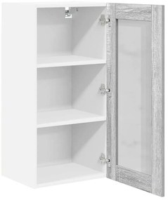 Függő szekrény Riga 2 pcs Szürke Sonoma 40 x 31 x 80 cm Faanyag