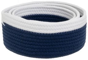 Textil tárolókosár szett 3 db-os ø 26x11 cm – Casa Selección