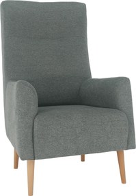 Füles fotel, mentol/tölgy, SAMY