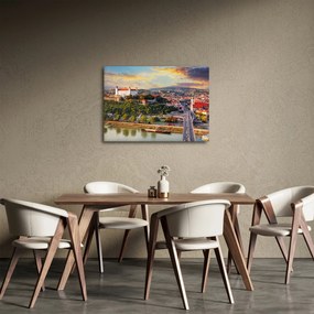 Kép - panoráma, Pozsony, Szlovákia (70x50 cm)