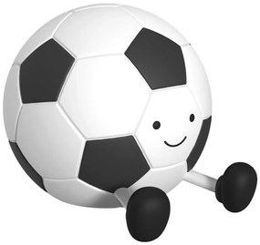 LED érintős, dimmelhető gyerek lámpa FOOTBALL LED/2W/5V USB 1200 mAh fehér/feket
