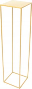 Virágtartó állvány loft virágtartó 100cm arany met 363