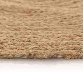 kör alakú fonott juta szőnyeg 120 cm