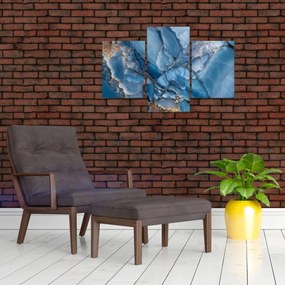 Kép - Kék tagolt márvány (90x60 cm)