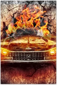 Poszterek 60x90 Buick a tűzben