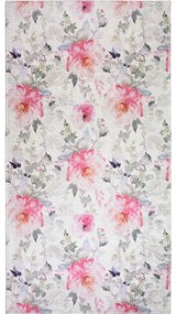 Rózsaszín-elefántcsont színű mosható szőnyeg 80x150 cm Pink Garden – Vitaus