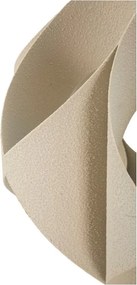 Bézs asztali lámpa fém búrával (magasság 57 cm) Space – Mauro Ferretti