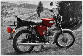 Fotótapéta 104x70 Piros Simson S51 E