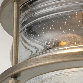 Kichler KL-ASHLANDBAY-F-BU-Kültéri lámpatest ASHLANDBAY 1xE27/60W/230V IP44 bronz