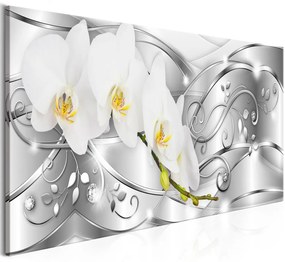 Vászonkép - Flowering (1 Part) Narrow Silver
