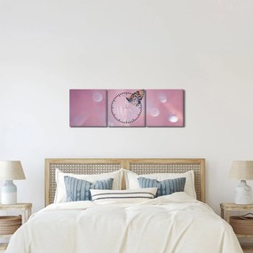 Kép - Pillangó (órával) (90x30 cm)