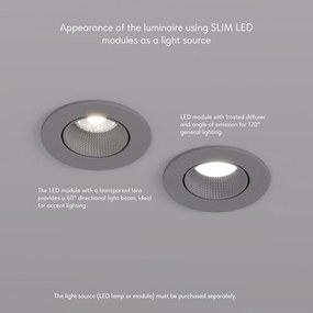 Rodvig series recessed ceiling downlight — DK/EU-3061-CT