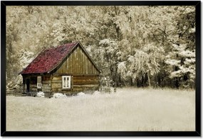 Poszterek keretben 60x40 Rönkház Bale