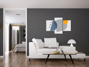 Kép - Minimalista absztrakció N⁰2 (90x60 cm)
