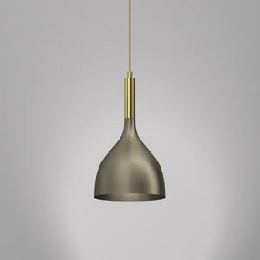 Csillár zsinóron NOAK 1xE27/15W/230V réz/arany