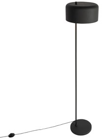 Retro állólámpa fekete arannyal belül - Jinte