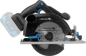 Högert HT2E235-0CS körfűrész, 165mm, 18V, dobozban