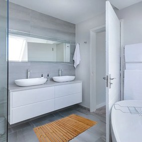 Bambusz fürdőszoba kilépő Rea 50x80 cm 381176