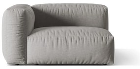 Világosszürke kanapé modul (bal oldali) Martina – Micadoni Home