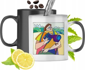 Mágikus Bögre Fotósoknak Színváltós Nyomtatott Fotóval