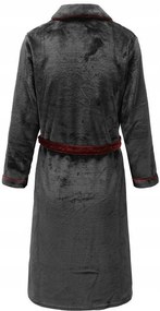 Fürdőköpeny Roger Women Grey Red L