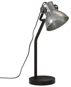 vintage ezüst asztali lámpa 25 W 17x17x60 cm E27