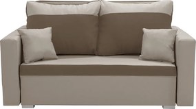 ASTRA3 Kétszemélyes kinyitható kanapé Bézs/barna