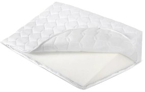 Bellatex Fehér, varrott, ék alakú fejtámla, 80 x 50 x 20 cm