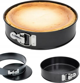 Tortaforma 27 Cm-es Sütőforma Kivehető Aljjal, Kerek